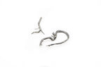 VITAE hand-carved 925 sterling silver earcuff inspired by nature's twisting paths