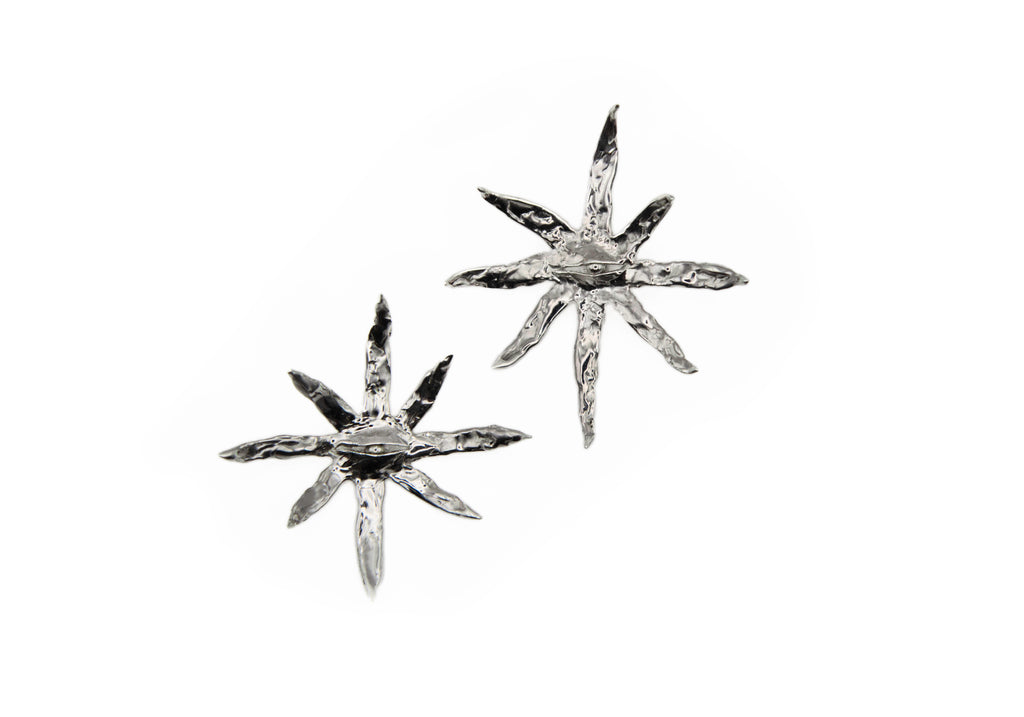 SUNSEEKER handmade 925 sterling silver earrings inspired by Egyptian sun worship