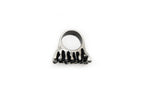 TENDRA hand-carved 925 sterling silver ring with mysterious deep-sea inspired design