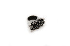 TENDRA hand-carved 925 sterling silver ring with mysterious deep-sea inspired design