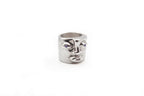 MORPH hand-carved 925 sterling silver ring with transformation design