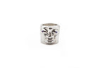 MORPH hand-carved 925 sterling silver ring with transformation design