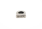 OUCH. hand-carved sterling silver ring celebrating imperfection and flaws