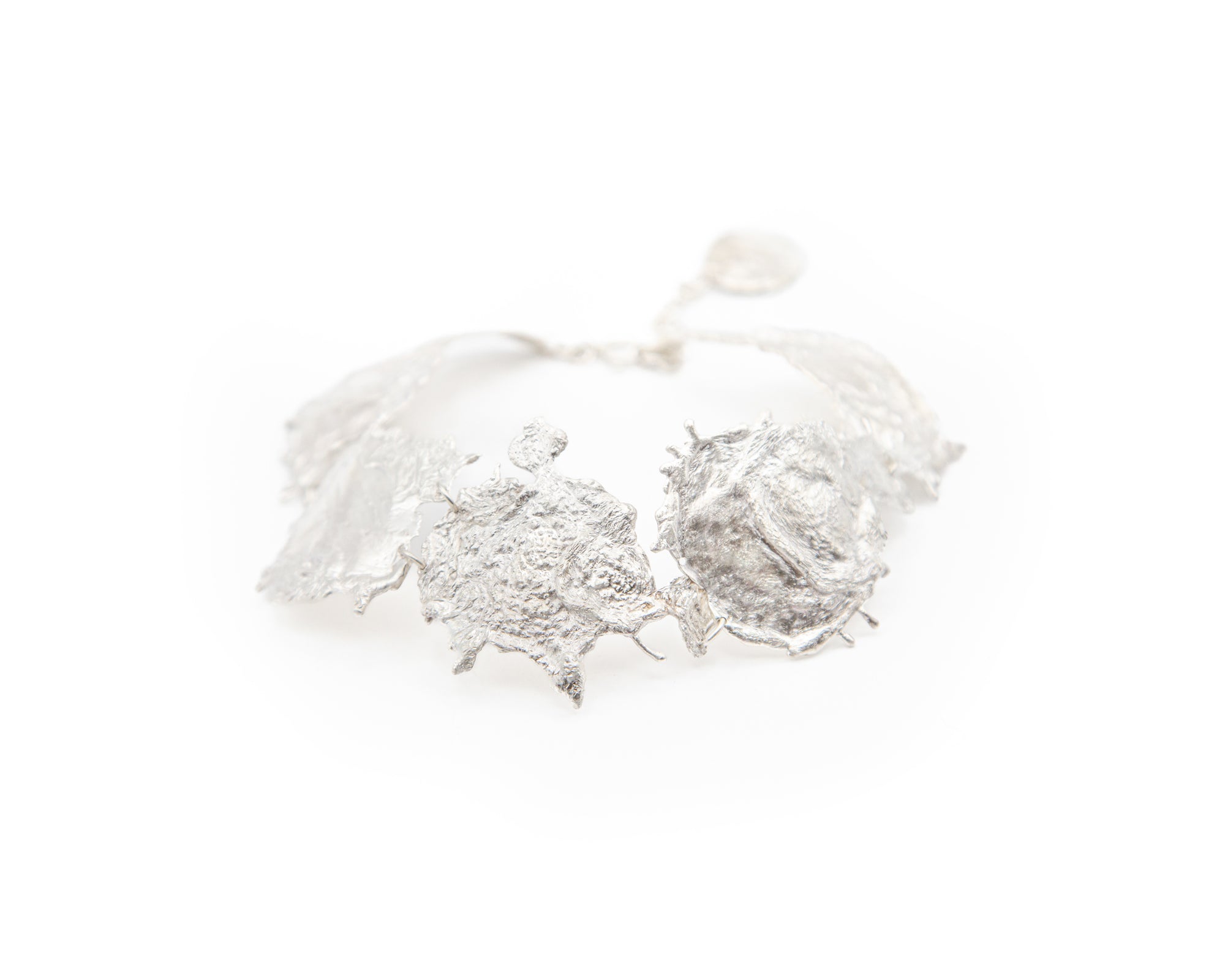 NEXUS CHOKER in 925 sterling silver.  A jewel symbol of cognitive connections and creativity