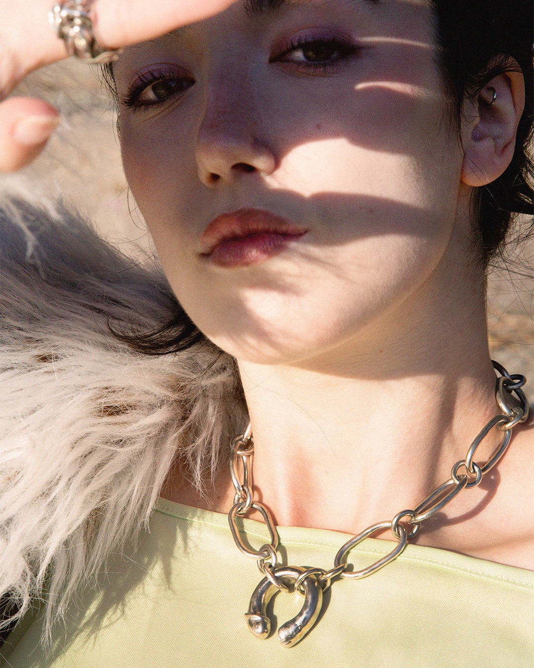 THE UNBOUND CHOKER handmade sterling silver choker symbolizing harmony and self-expression