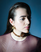 VOYAGE / Gold + Blue tiger eye