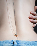 Hand-carved, 24K gold-plated 925 sterling silver pendant