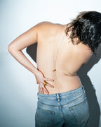 Hand-carved, 24K gold-plated 925 sterling silver pendant