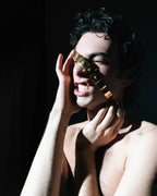 VOYAGE / Gold + Blue tiger eye