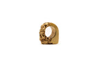 DUALITÁ handmade 24K gold-plated brass ring showing duality concept