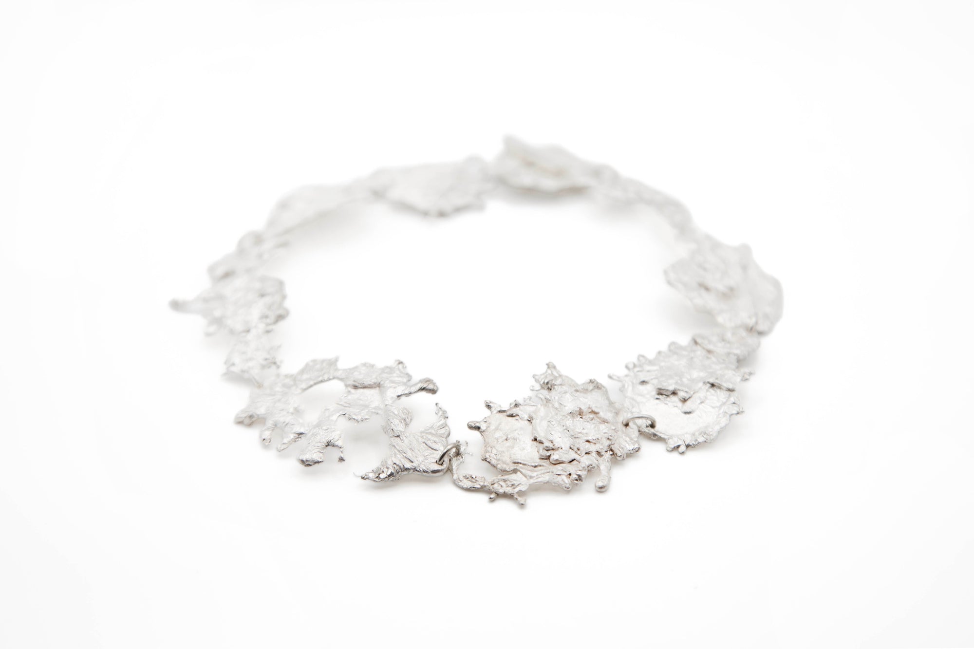 NEXUS CHOKER 925 sterling silver choker inspired by neural pathways and brain connections