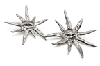 SUNSEEKER handmade 925 sterling silver earrings inspired by Egyptian sun worship