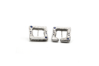 CONTINUUM hand-carved 925 sterling silver earrings with Hindu symbolism