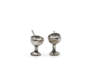 SIP & REVEAL hand-carved 925 sterling silver earrings celebrating joy