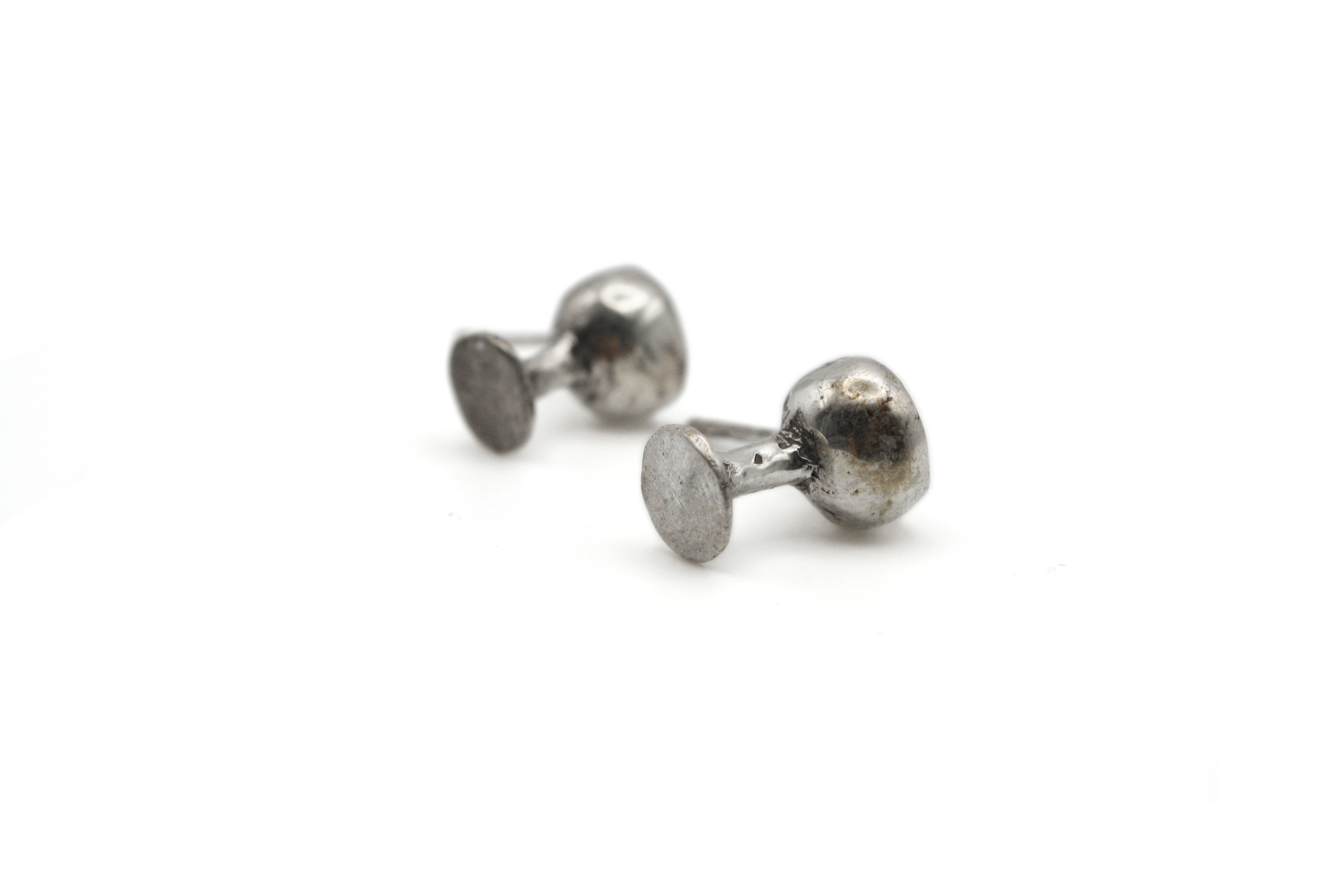 SIP & REVEAL hand-carved 925 sterling silver earrings. Wine themed earrings.