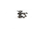 SILO hand-carved 925 sterling silver ring with oxidized finish